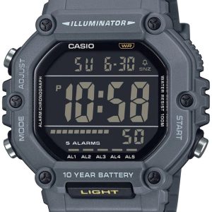 Casio Herrklocka AE-1600H-8BVEF Collection LCD/Resinplast