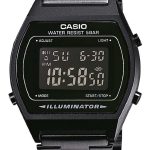 casio herrklocka b640wb-1bef collection lcd/stål 38.9x35 mm
