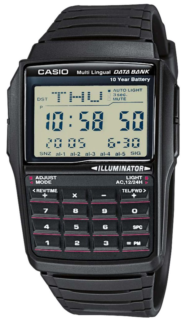 casio herrklocka dbc-32-1aes collection resinplast 50.4x37.4 mm