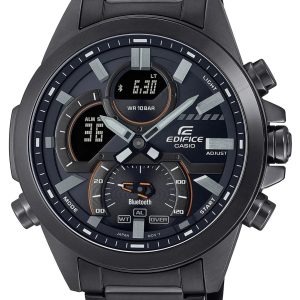 Casio Herrklocka ECB-30DC-1AEF Edifice Grå/Stål Ø48.7 mm
