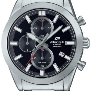 Casio Herrklocka EFB-710D-1AVUEF Edifice Svart/Stål Ø41 mm