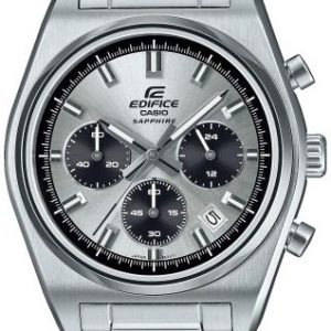Casio Herrklocka EFB-730D-7AVUEF Edifice Silverfärgad/Stål Ø41 mm