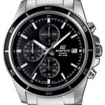 casio herrklocka efr-526d-1avuef edifice svart/stål ø43.8 mm