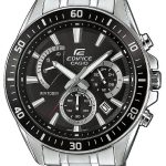 casio herrklocka efr-552d-1avuef edifice svart/stål ø47 mm