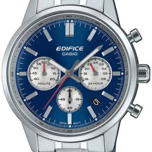 Casio Herrklocka EFR-575D-2AEF Edifice Blå/Stål Ø41 mm