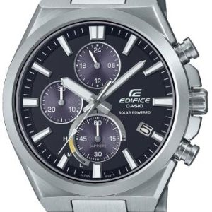 Casio Herrklocka EFS-S630D-1AVUEF Edifice Svart/Stål Ø44 mm