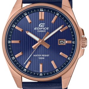 Casio Herrklocka EFV-150CL-2AVUEF Edifice Blå/Läder Ø42.6 mm