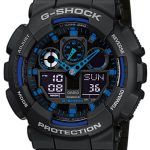 casio herrklocka ga-100-1a2er g-shock lcd/resinplast ø51.2 mm