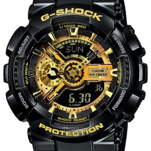 Casio Herrklocka GA-110GB-1AER G-Shock Guld/Resinplast Ø51.2 mm
