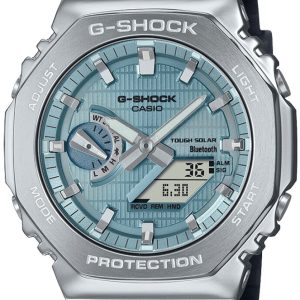 Casio Herrklocka GBM-2100A-1A2ER G-Shock Turkos/Gummi Ø44.4 mm