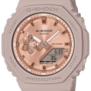 Casio Herrklocka GMA-S2100MD-4AER G-Shock Roséguldstonad/Resinplast