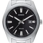 casio herrklocka mtp-1302pd-1a1vef collection svart/stål ø39 mm