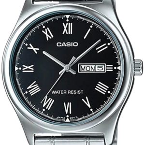 Casio Herrklocka MTP-V006D-1BUDF Classic Svart/Stål Ø42 mm