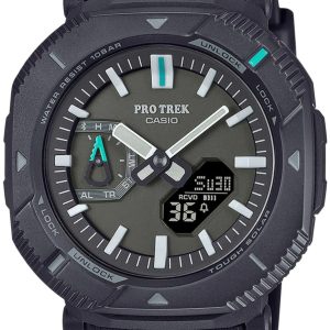 Casio Herrklocka PRJ-B001-1ER Pro Trek Grå/Gummi Ø45 mm