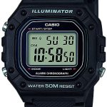casio herrklocka w-218h-1avef collection lcd/resinplast