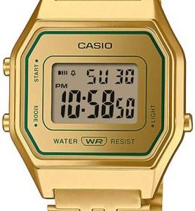Casio LA680WEGV-9AEF Vintage LCD/Gulguldtonat stål