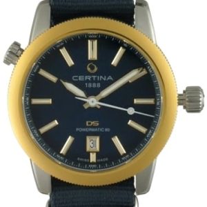 Certina C041.407.19.041.01 DS+ Blå/Textil Ø37.4 mm
