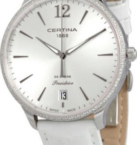 Certina Damklocka C021.810.66.037.00 DS Dream Silverfärgad/Läder