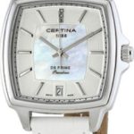 certina damklocka c028.310.16.116.00 ds prime vit/läder