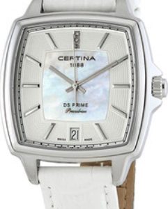 Certina Damklocka C028.310.16.116.00 DS Prime Vit/Läder