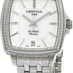 certina damklocka c028.310.61.116.00 ds prime vit/stål