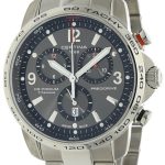 certina herrklocka c001.647.44.087.00 ds podium chrono grå/titan