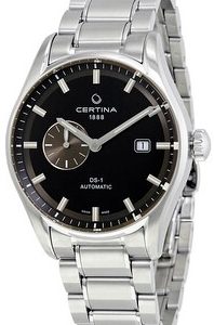 Certina Herrklocka C006.428.11.051.00 DS 1 Svart/Stål Ø41 mm