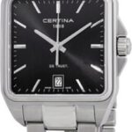 certina herrklocka c019.510.11.051.00 ds trust svart/stål