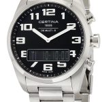 certina herrklocka c020.419.11.052.01 ds multi svart/stål ø42 mm