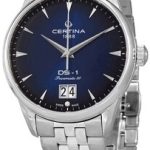 certina herrklocka c029.426.11.041.00 ds 1 blå/stål ø41 mm