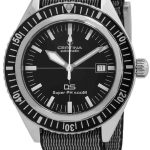 certina herrklocka c037.407.18.050.00 ds super svart/textil ø43 mm