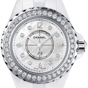 Chanel Damklocka H2572 J12 Vit/Keramik Ø29 mm