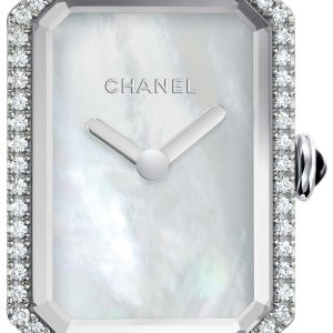 Chanel Damklocka H3253 Premiere Vit/Stål 16x22 mm