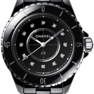 Chanel Damklocka H5701 J12 Svart/Keramik Ø33 mm