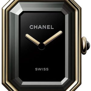 Chanel Damklocka H6951 Premiere Svart/Läder