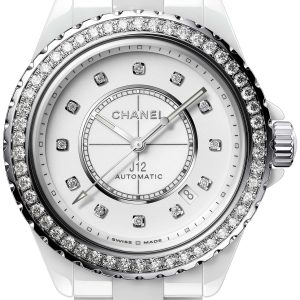 Chanel Damklocka H7189 J12 Vit/Keramik Ø38 mm