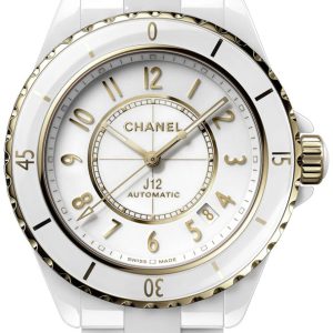 Chanel Damklocka H9540 J12 Vit/Keramik Ø38 mm