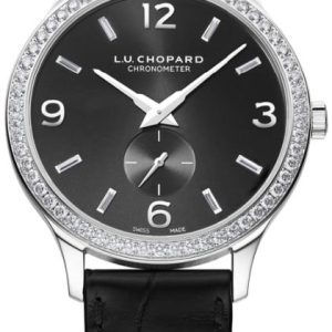 Chopard Herrklocka 171948-1001 L.U.C Svart/Läder Ø40 mm