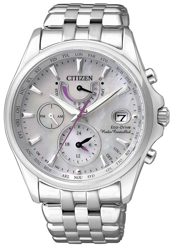 citizen damklocka fc0010-55d radio controlled silverfärgad/stål