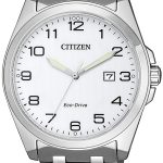 citizen herrklocka bm7108-81a eco drive 180 vit/stål ø41 mm