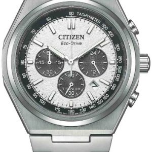 Citizen Herrklocka CA4610-85A Chrono Vit/Titan Ø43 mm