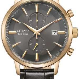 Citizen Herrklocka CA7067-11H Vintage Grå/Läder Ø42 mm