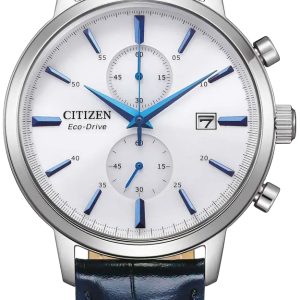 Citizen Herrklocka CA7069-16A Vintage Vit/Läder Ø42 mm