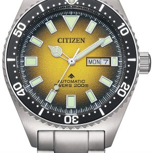 Citizen Herrklocka NY0120-52X Promaster Gul/Stål Ø41 mm