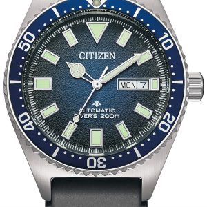 Citizen Herrklocka NY0129-07L Promaster Blå/Gummi Ø41 mm