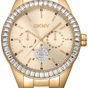 DKNY Damklocka DK1L027M0045 Nolita Multi Glitz Guldtonad/Guldtonat