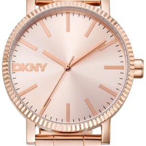 DKNY Damklocka DK1L034M0065 Soho Maxi Roséguldstonad/Roséguldstonat