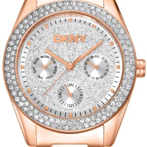 DKNY Damklocka DK1L078M0035 Chambers Multi Glitz