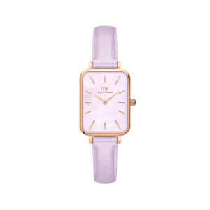 Daniel Wellington DW Klocka 20x26mm Quadro Lavender MOP Rose Gold