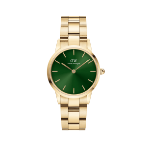Daniel Wellington DW Klocka 36mm Iconic Link Emerald Gold